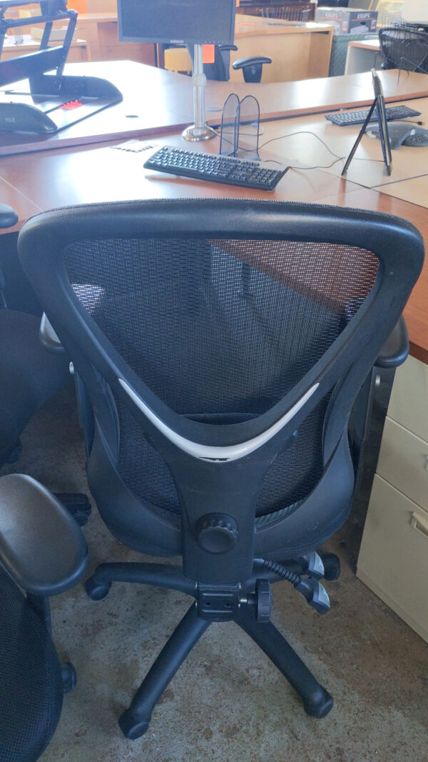 Staples Carder Mesh Back Fabric Computer and Desk Chair, Black - Image 2