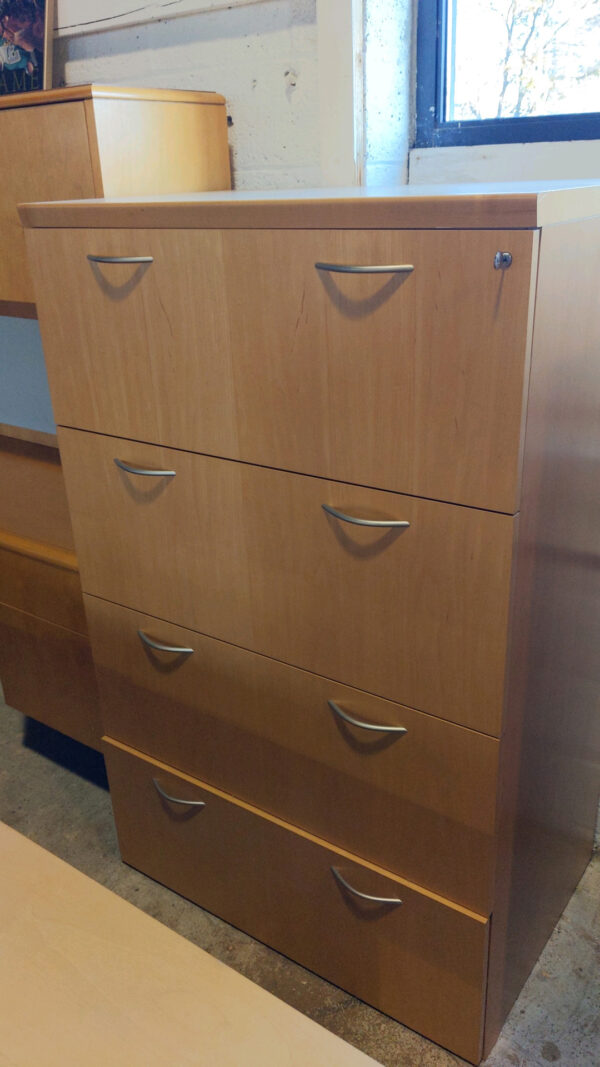 36" 4 drawer lateral file