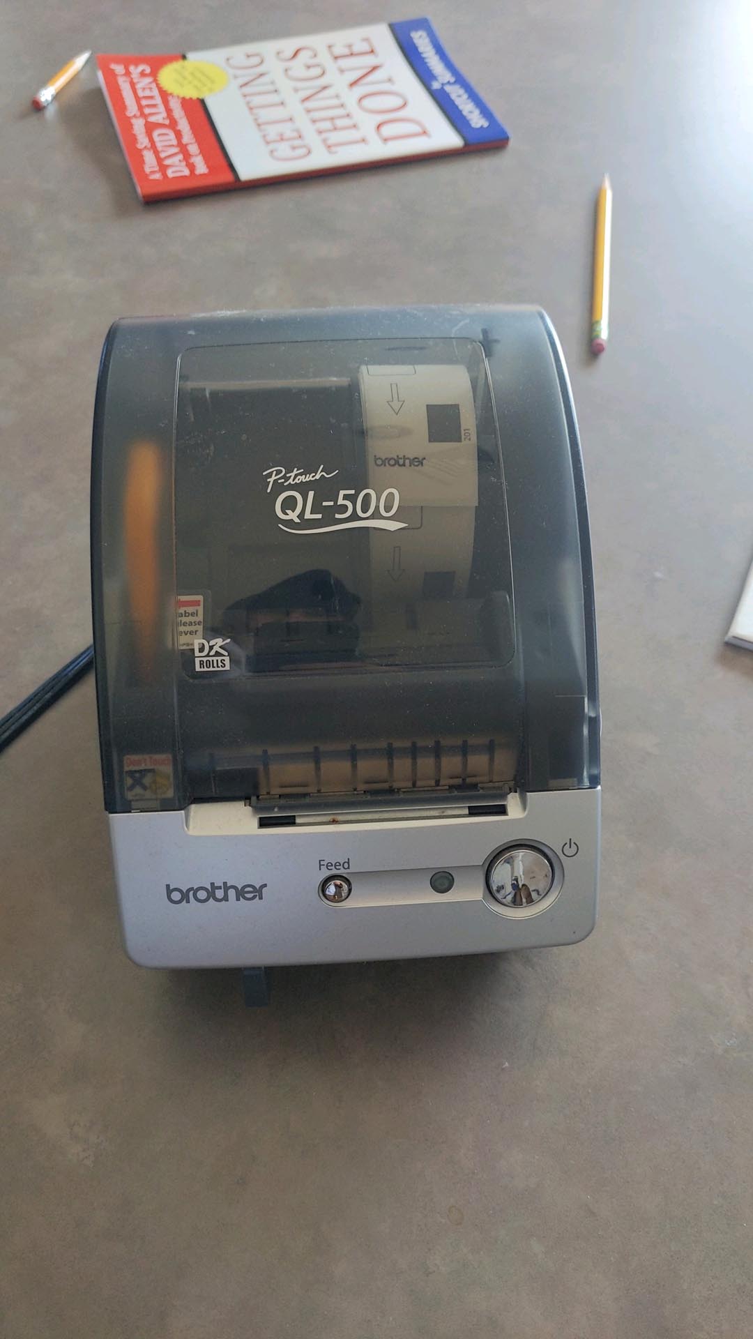 Brother QL-500 Thermal Printer Brown Office Solutions
